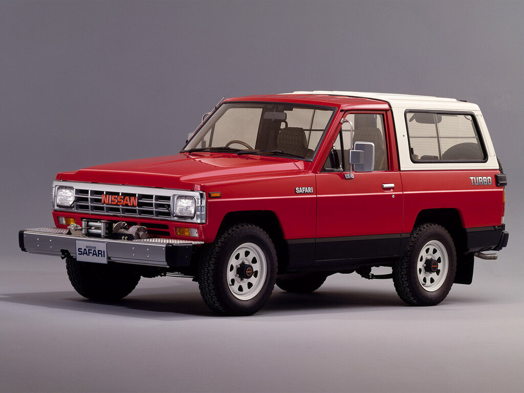 Nissan Safari (VR161) 1 поколение, рестайлинг, джип/suv 3 дв. (09.1983 - 10.1987)